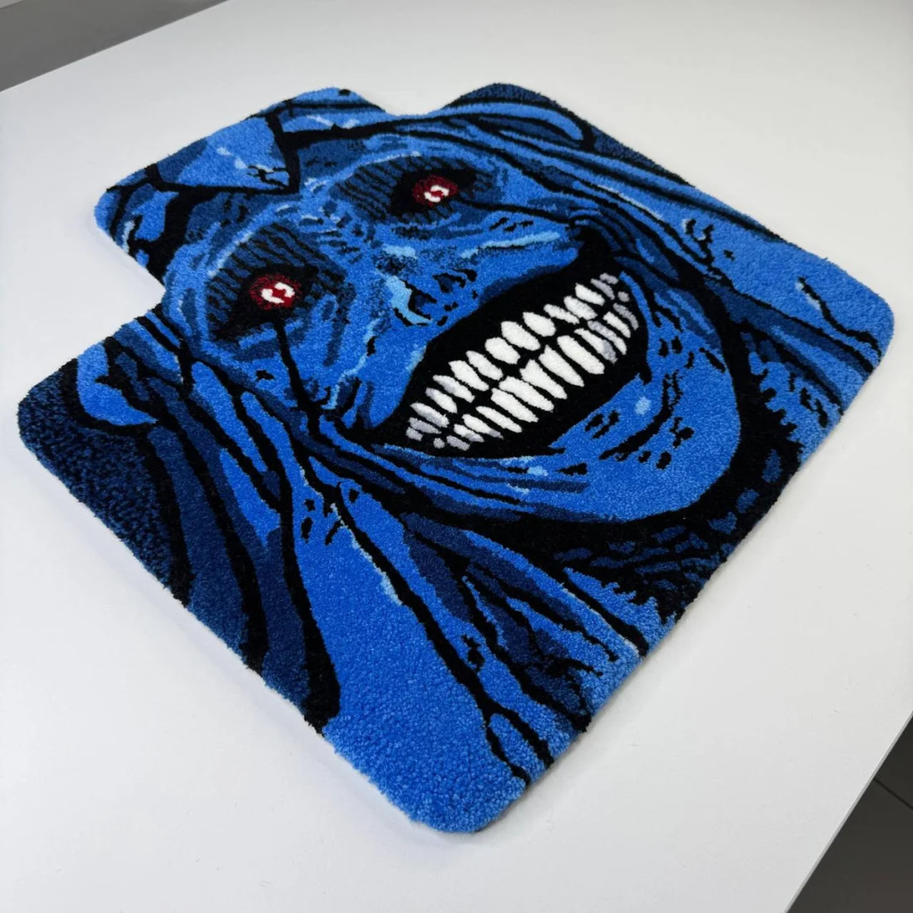 Statue of God Car Rug