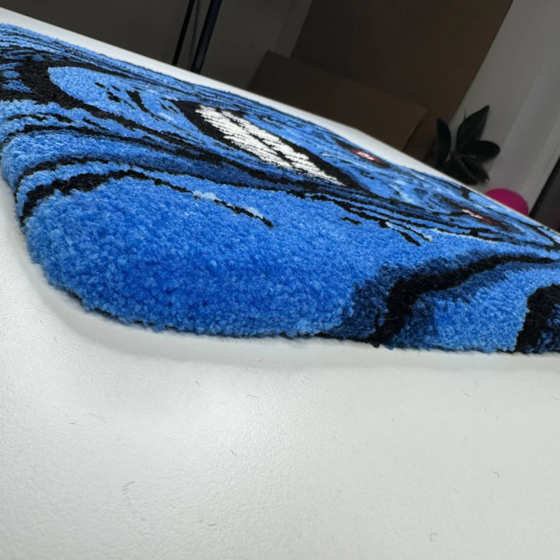 Statue of God Car Rug