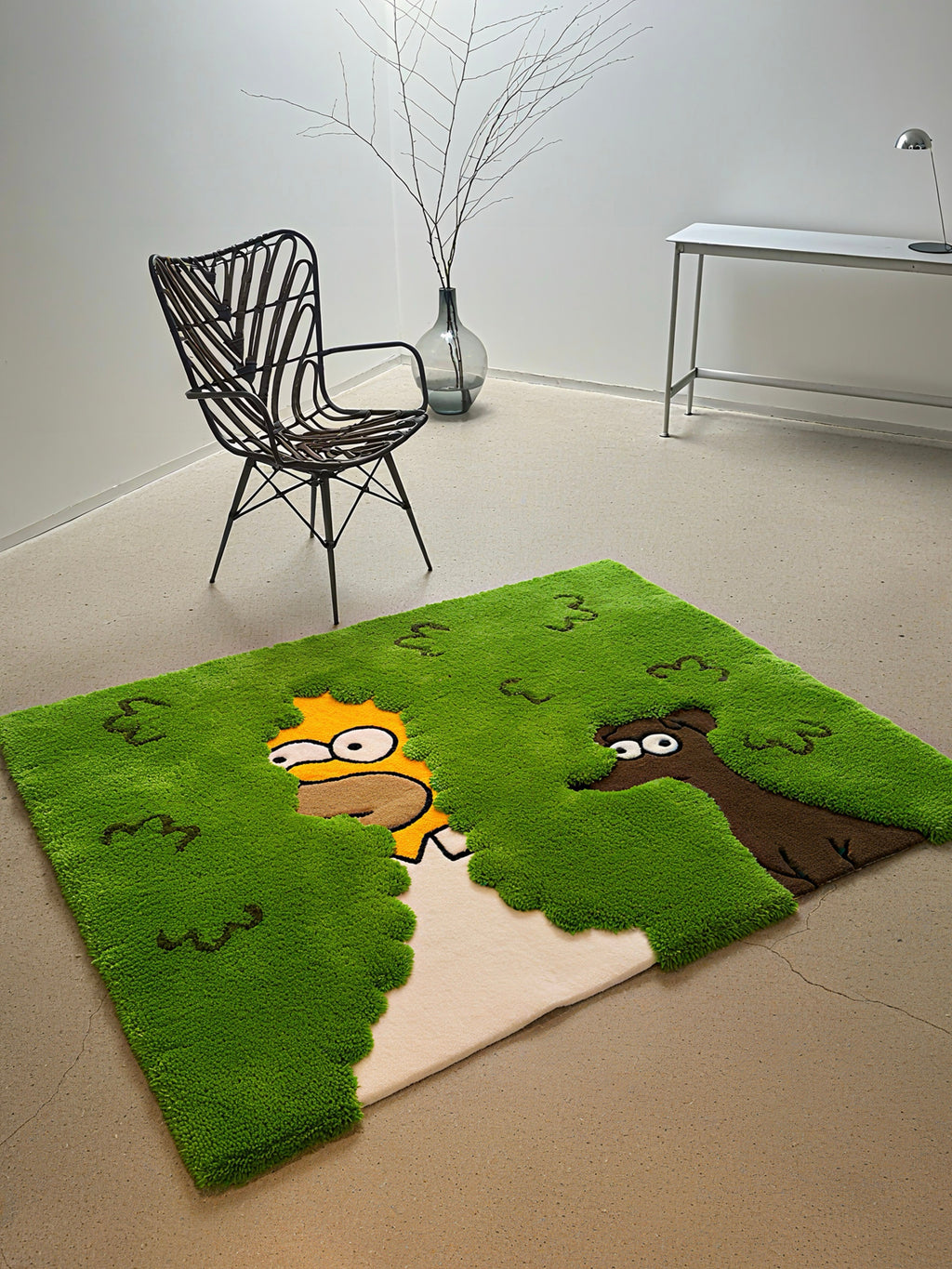 Homer and Dog